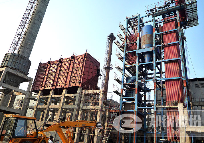 印度35吨外循环流化床燃煤电站锅炉项目