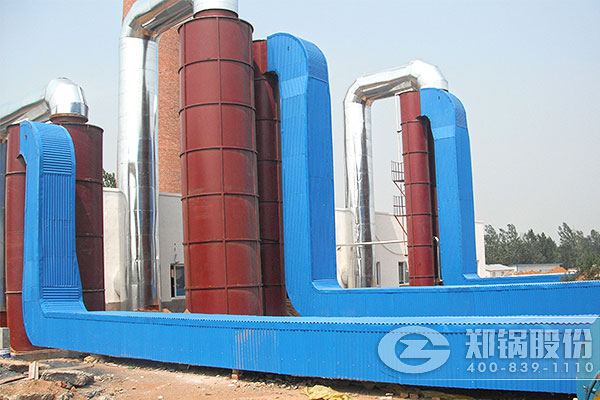 郑州航空港SZL型20吨链条燃煤锅炉项目