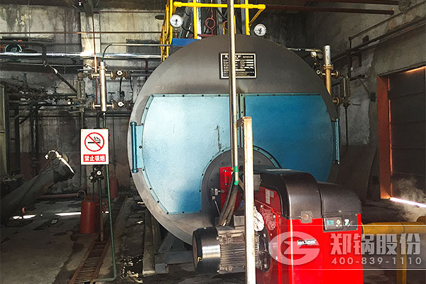 舞阳钢铁6吨WNS燃气锅炉项目