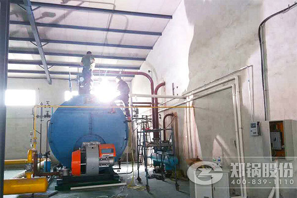 孟州光宇10吨WNS燃气锅炉项目
