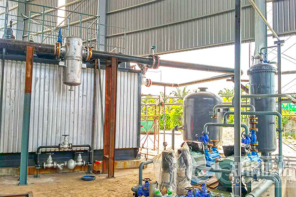 马来西亚28吨SZS燃气锅炉项目